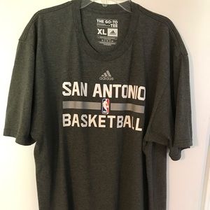 NBA Adidas San Antonio Spurs Practice Shirt
